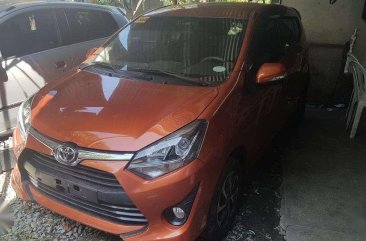 2017 Toyota Wigo 1.0G MT Orange for sale