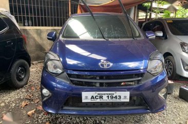 2016 TOYOTA Wigo 10 G Manual Blue 1st onwed