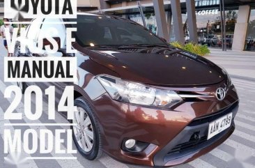 Toyota Vios E Manual 2014 for sale 