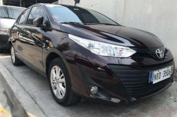 2019 Toyota Vios 1300E Automatic Blackish Red_rab