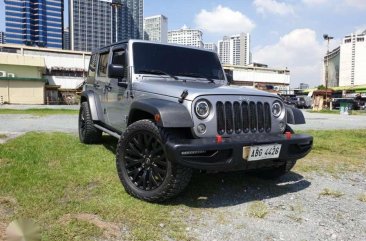 2015 Jeep Wrangler 36L V6 gas unlimited automatic