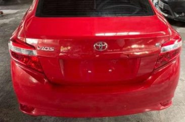 2017 Toyota Vios E manual red