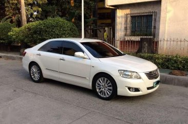 2007 Toyota Camry 2.4V Pearl White All Power Leather