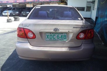 Toyota Corolla Altis 2001 Gasoline Automatic Beige