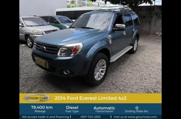 2014 Ford Everest Limited (4X2) FOR SALE
