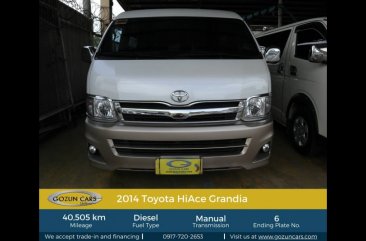 2014 Toyota Hiace GL Grandia MT FOR SALE