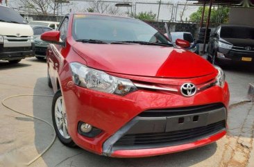 Toyota Vios 1.3 E 2017 Manual Red for sale