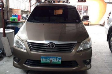 2013 Toyota Innova E manual for sale