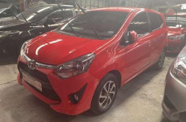 2018 Toyota Wigo 10 G Automatic Red for sale