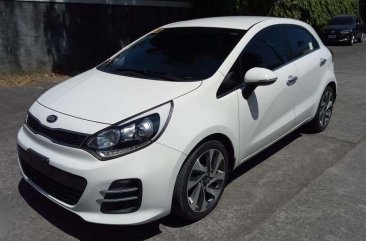 2017 KIA RIO 1.4 EX Automatic 5DR WHITE Hatchback (TOP OF THE LINE)