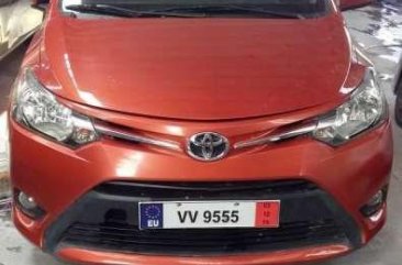 Grab 2017 Toyota Vios Manual Orange 