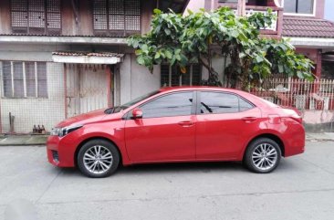 Toyota Altis MT 2015 model Rush sale 498k