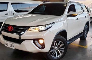 2017 Toyota Fortuner V 1st owned White pearl