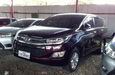 2017 Toyota Innova 2.8G Blackish Red Manual