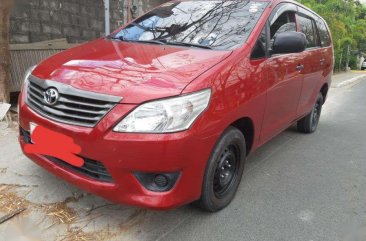 2016 TOYOTA INNOVA J Red-First Owned