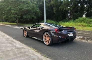 2018 Ferrari 488 GTB with 1016 Carbon Industries carbon kit 