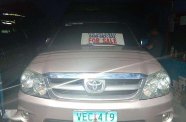 Toyota Fortuner G 2008 Model Gasoline