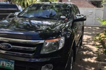 Ford Ranger Xlt 2013 Manual black Very good condition