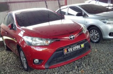 2017 Toyota Vios 1.3E Red Manual 