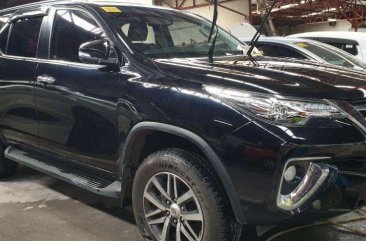 2018 Toyota Fortuner 2.4V 4x2 Automatic Diesel Black 