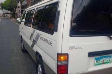 2013 Nissan Urvan Escapade diesel for sale 