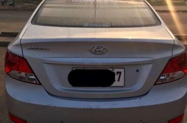 Hyundai Accent Silver 1.4 AT 2014 Model Sedan