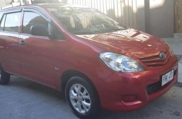 2012 Toyota Innova E for sale