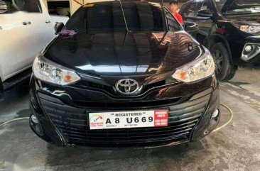 2019 Toyota Vios E Variant Automatic Black