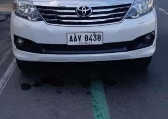 2014 Toyota Fortuner V 4x2 Matic Transmission