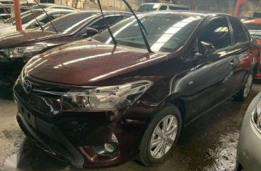 TOYOTA Vios 2017 1.3E automatic blackish red