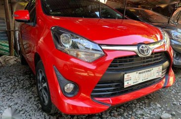 2018 Toyota Wigo 1.0 G Vvti Automatic Red