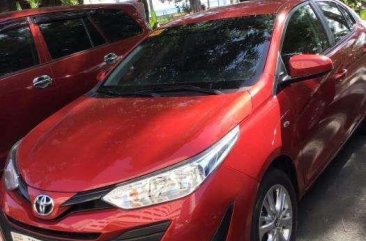 Toyota Vios 2018 Automatic For Sale Red Mica Metallic and Thermalyte