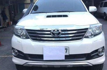 2015 Toyota Fortuner V Diesel Automatic 