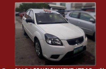 2011 Kia Rio White Gas for sale 