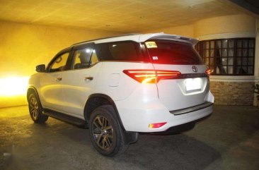 Toyota Fortuner 4X2 Deisel 2.4 V AT Pearl White