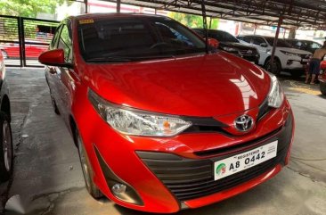 2019 Toyota Vios 1.3 E Automatic Red for sale