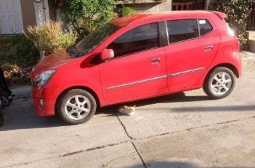 Toyota Wigo 1.0 G MT model 2016 Red for sale