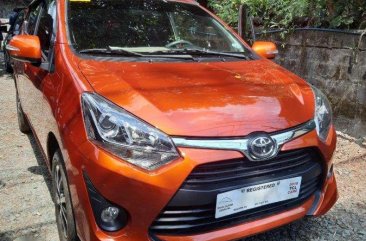 Toyota Wigo G 2019 Orange for sale