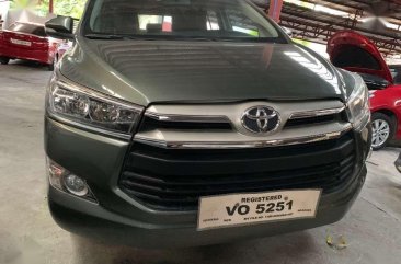 2017 Toyota Innova Automatic Alumina Jade Green