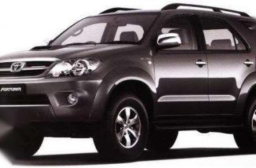 Black Toyota Fortuner 2005 for sale