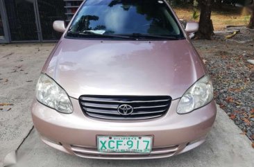 Toyota Corolla Altis 2002 model for sale