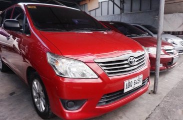 Toyota Innova 2016 Diesel Manual Red