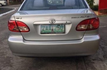 2005 Toyota Altis for sale 