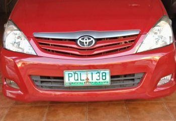 For sale 2010 Toyota Innova J