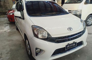 Selling White 2016 Toyota Wigo in Quezon City