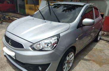 Selling Mitsubishi Mirage 2017 Hatchback Manual Gasoline in Parañaque