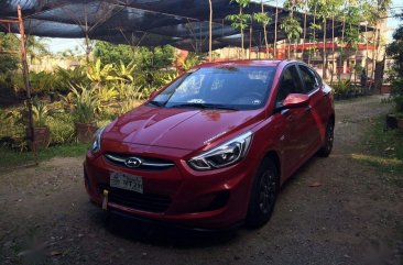 Hyundai Accent 2017 Manual Gasoline for sale in Quezon City