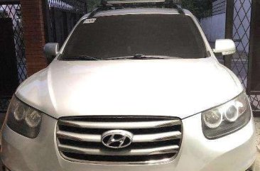 Sell Red 2012 Hyundai Santa Fe at Automatic Diesel at 80000 in Angeles