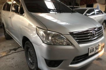 Selling Silver Toyota Innova 2014 Manual Diesel in Quezon City