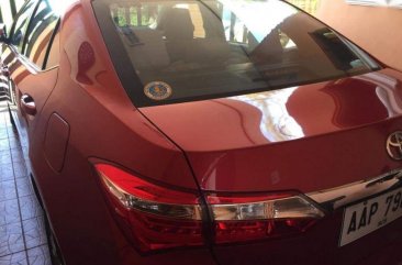 Red Toyota Altis 2014 for sale in Biñan